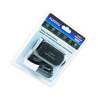 Розгалужувач прикурювача 3 вих. 10А, 120Вт, 2 USB 2.1А, провід 1,20м, Євро