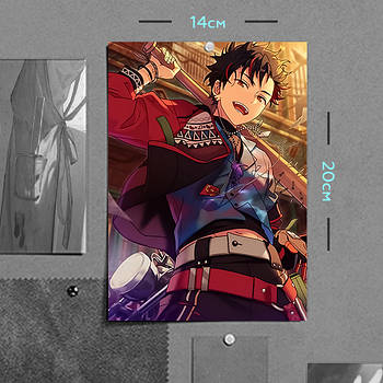 "Тетора Нагумо (Aнсамбль Зірок / Ensemble Stars)" плакат (постер) розміром А5 (14х20см)