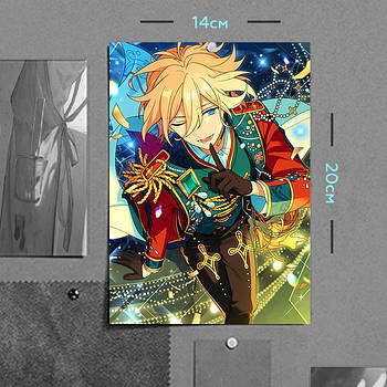 "Ейчі Теншоуін (Aнсамбль Зірок / Ensemble Stars)" плакат (постер) розміром А5 (14х20см)