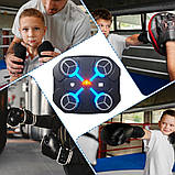 Настінний тренажер для боксу, музична боксерська груша з рукавичками INTELLIGENT BOXING MACHINE, фото 3