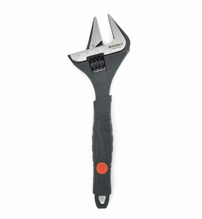 Ключ розвідної тонкі губки 200 мм Vitals Master (181774), фото 1