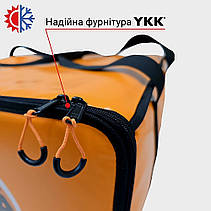 Професійна термосумка для доставки піци 35*35см висота 35см, фото 6