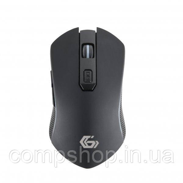 Миша Gembird MUSGW-6BL-01 Wireless Black (RGB-підсвічування) (код 136110)
