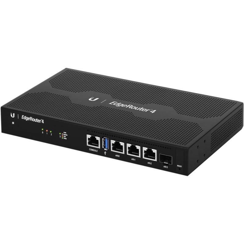 Маршрутизатор Ubiquiti EdgeRouter ER-4 (3xGE LAN, 1xSFP, 1xUSB), фото 1