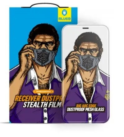 Захисне скло Blueo 2.5D Full Cover No Silk Screen With Mesh Glass for iPhone 12/12 Pro (NPB31-6.1)