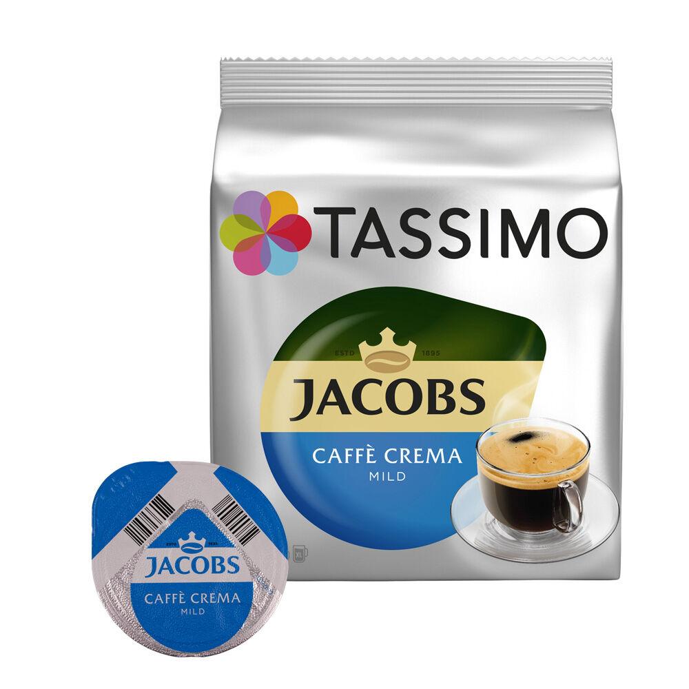 Кава в капсулах Jacobs by Tassimo Caffé Crema Mild (16 капсул)