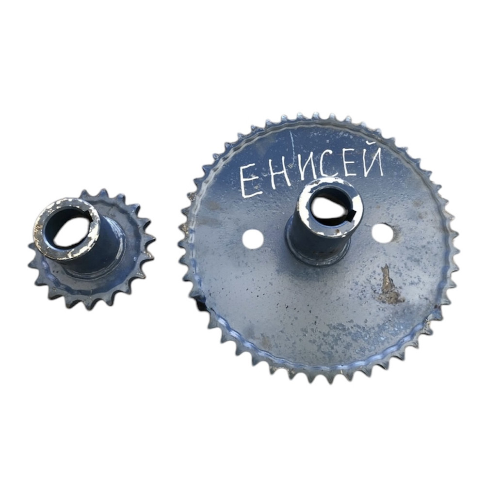 Зірочки зменшення обертів барабана для прибирання соняшника ЄНІСЕЙ-1200, ЄНІСЕЙ-950 Z=49,Z=16, фото 1