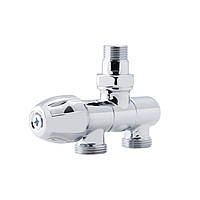 Вентиль Icma 1/2" х3/4" для сушки для рушників №968 Зроби це - Vdalo