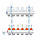 Колектор Icma 1" 6 виходів, з витратомірами №K013 Зроби це - Vdalo, фото 3
