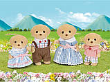 Calico Critters CC1809 Сім'я жовтих лабрадорів Sylvanian Families, фото 6