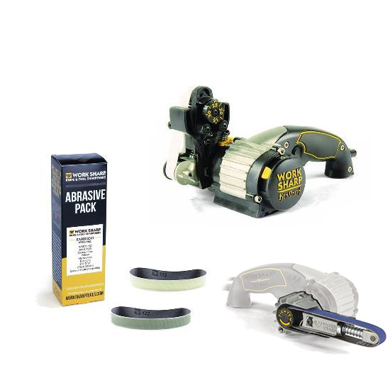 Work Sharp Ken Onion Edition Точилка електрична + насадка-гриндер + набір алмазних ременів Сделай это - Vdalo