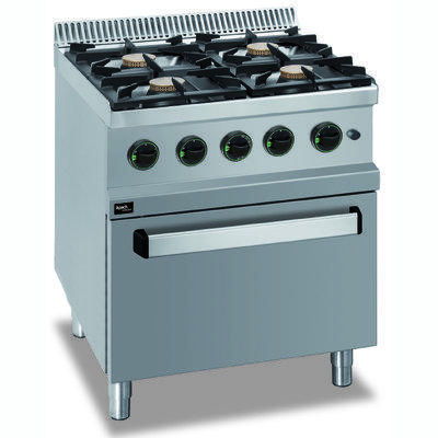 ПЛИТА APACH APRG-77FG/PL 4-Х КОНФОРОЧНА ГАЗОВА З ДУХ.
