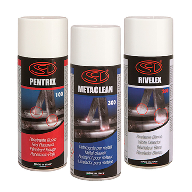 Набір для проявлення зварних швів Siliconi 1-2-3, фото 1