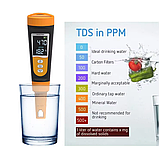 Комбінований кондуктометр-солемір TDS-A6, фото 3