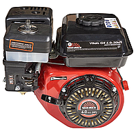 Потужний двигун бензиновий до мотоблоку (бензидвигун) Vitals GE 6.0-20kr : 6.0 л.с./196 куб. см. (165165)