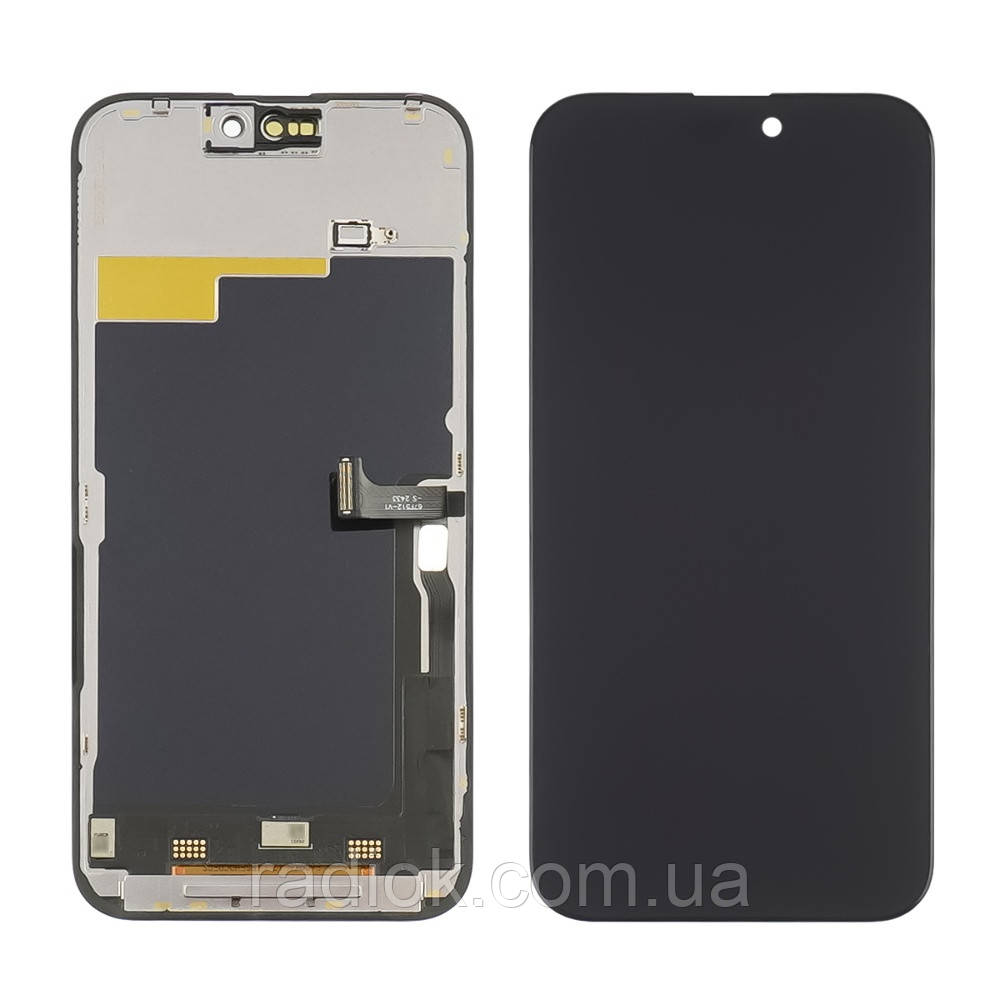 Дисплей для Apple iPhone 15 Pro Max з чорним тачскрином ZY-IN CELL, фото 1