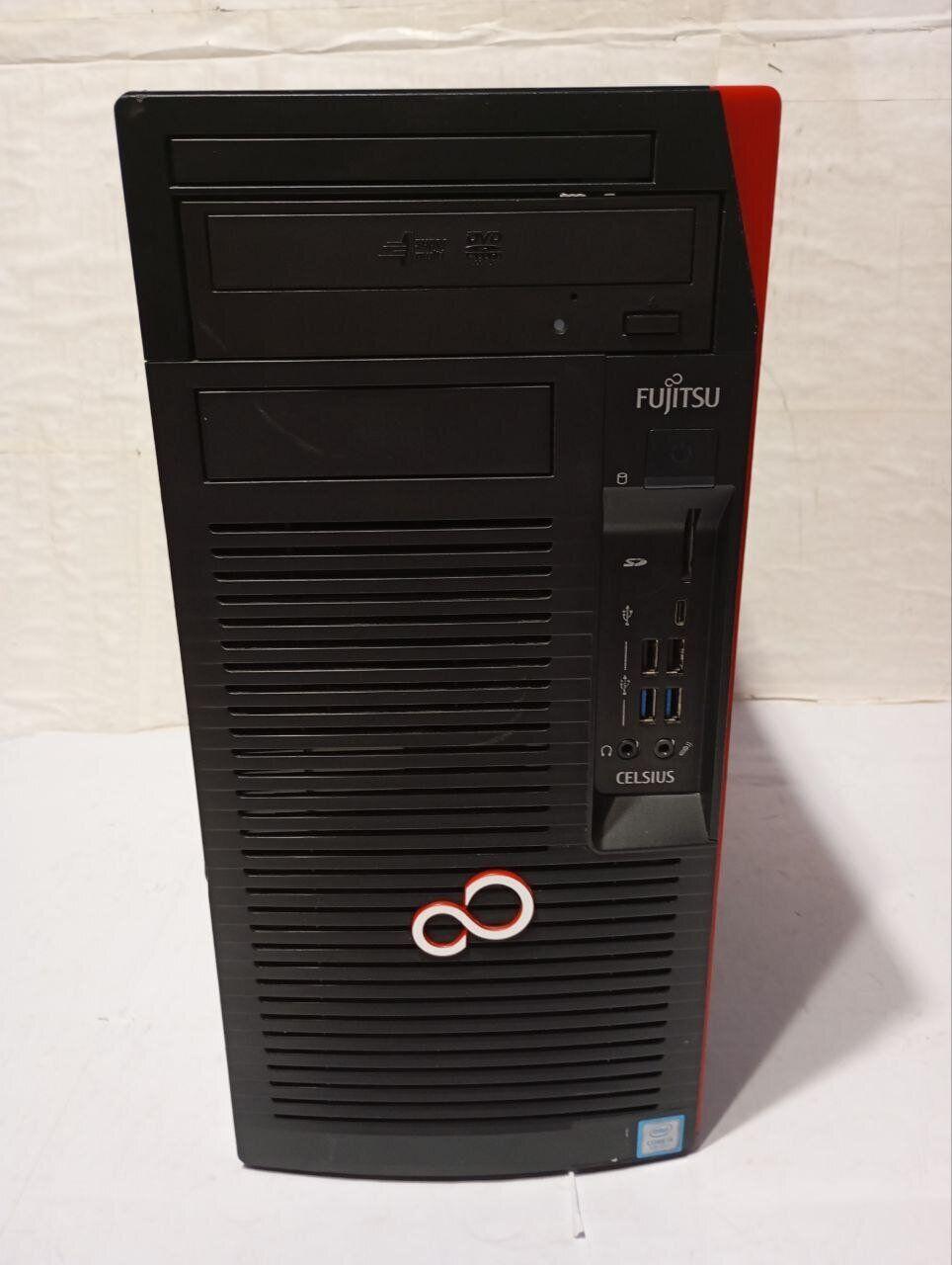 Б/в Комп'ютер Fujitsu Celsius W570n MT| Core i5-7600| 16 GB RAM| 240 GB SSD + 1000 GB HDD| HD 630