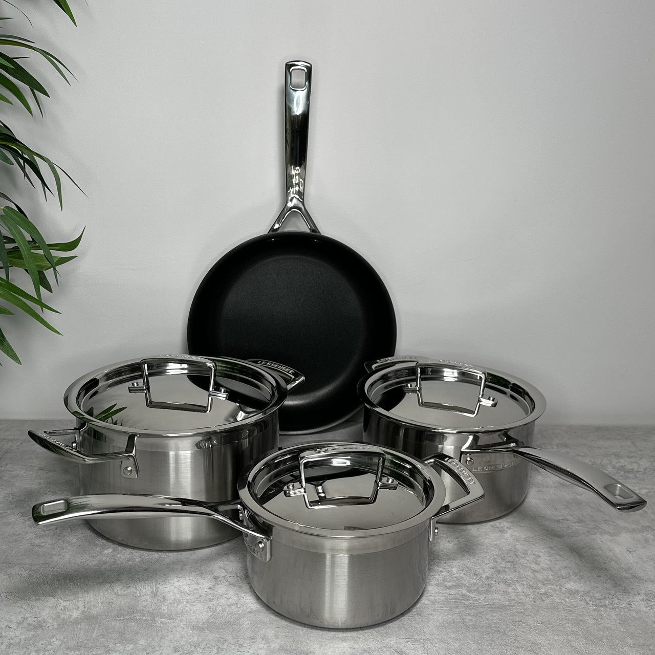 Набір посуду Le Creuset 3-ply 7 предметів