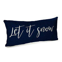 Подушка для дивану 50х24 см Lets it snow
