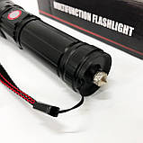 Ліхтарик кишеньковий світлодіодний Police BL-6525-GT100 з ремінцем та функцією зуму, фото 2