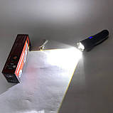Ліхтарик кишеньковий світлодіодний Police BL-6525-GT100 з ремінцем та функцією зуму, фото 4