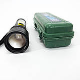 Ліхтарик BN-537-TG+COB (White+red), Тактичний ліхтар ручний, Топ-ліхтарик, Ліхтарик поліс, фото 4