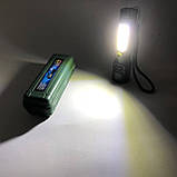 Ліхтарик BN-537-TG+COB (White+red), Тактичний ліхтар ручний, Топ-ліхтарик, Ліхтарик поліс, фото 6