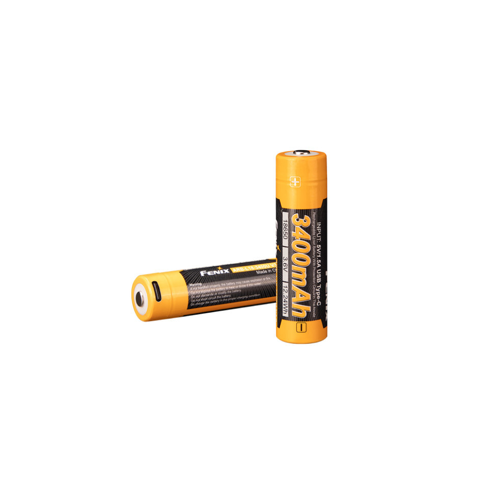 Акумулятор 18650 Fenix (3400 mAh) Type-C V3.0 Зроби це - Vdalo