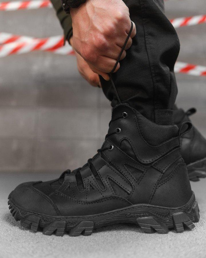 Тактичні черевики dragon total black ОР6370