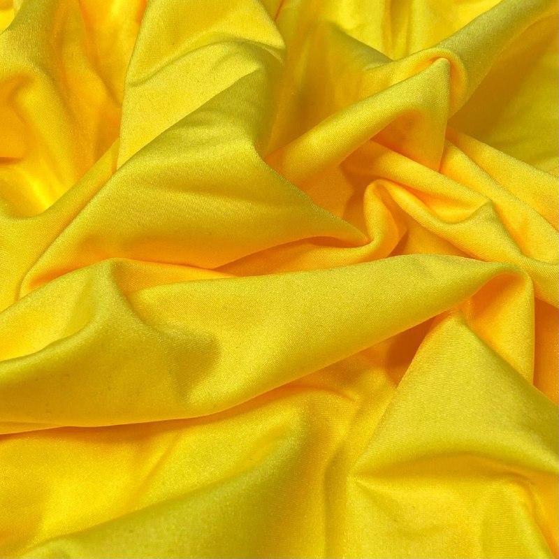 Тканина Біфлекс блискучий глянець Жовтий