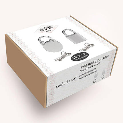 Замочок Liebe Seele Frog Shape Padlock Silver (2 шт), фото 2