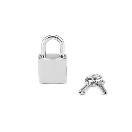 Замочок Liebe Seele Regular Padlock Silver (2 шт), фото 1