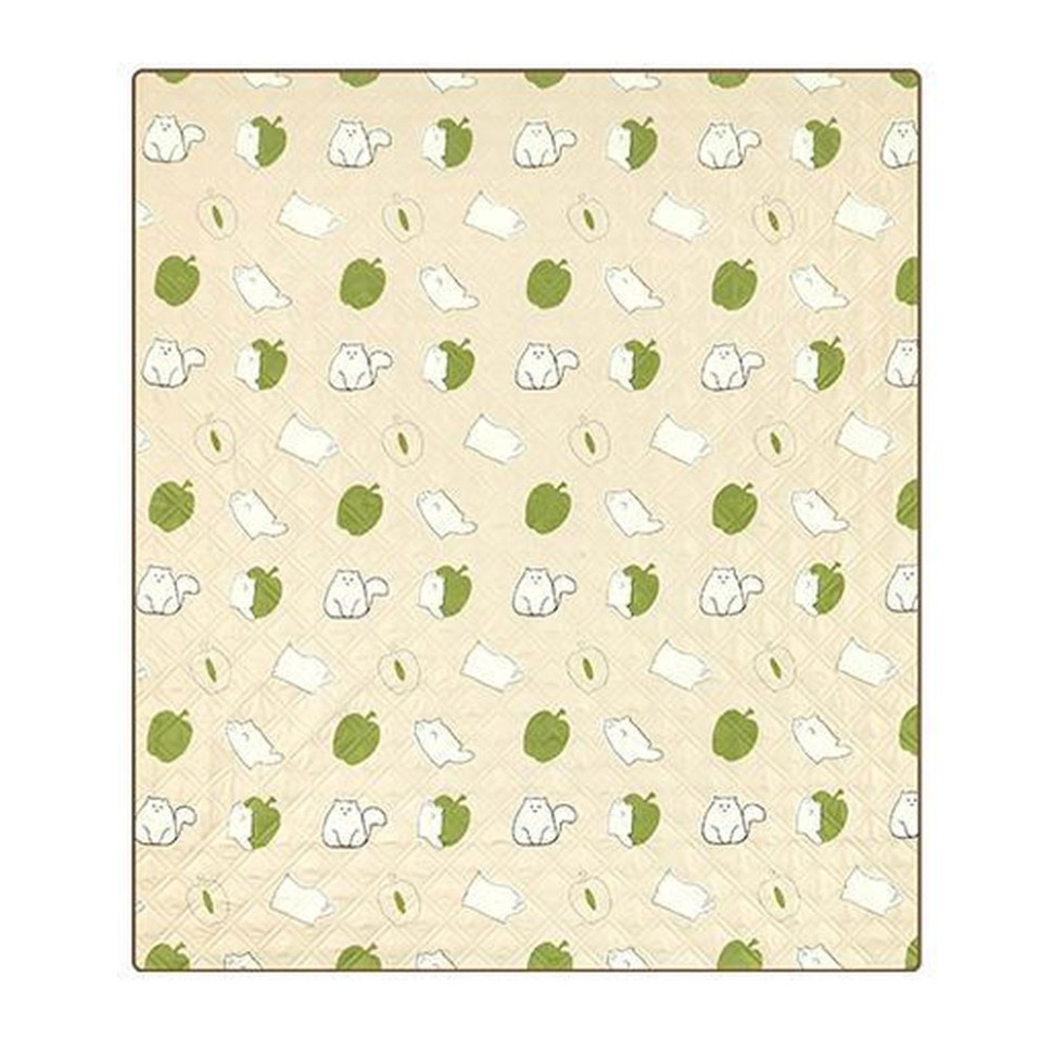 Килимок для пікніка водостійкий Naturehike CNK2350WS010, 210x240 см, бежевий з принтом Сделай это - Vdalo