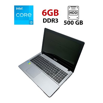 Ноутбук Asus X550C/ 15.6" (1366x768)/ Core i3-3217U/ 6 GB RAM/ 500 GB HDD/ GeForce GT 720M 2GB, фото 1