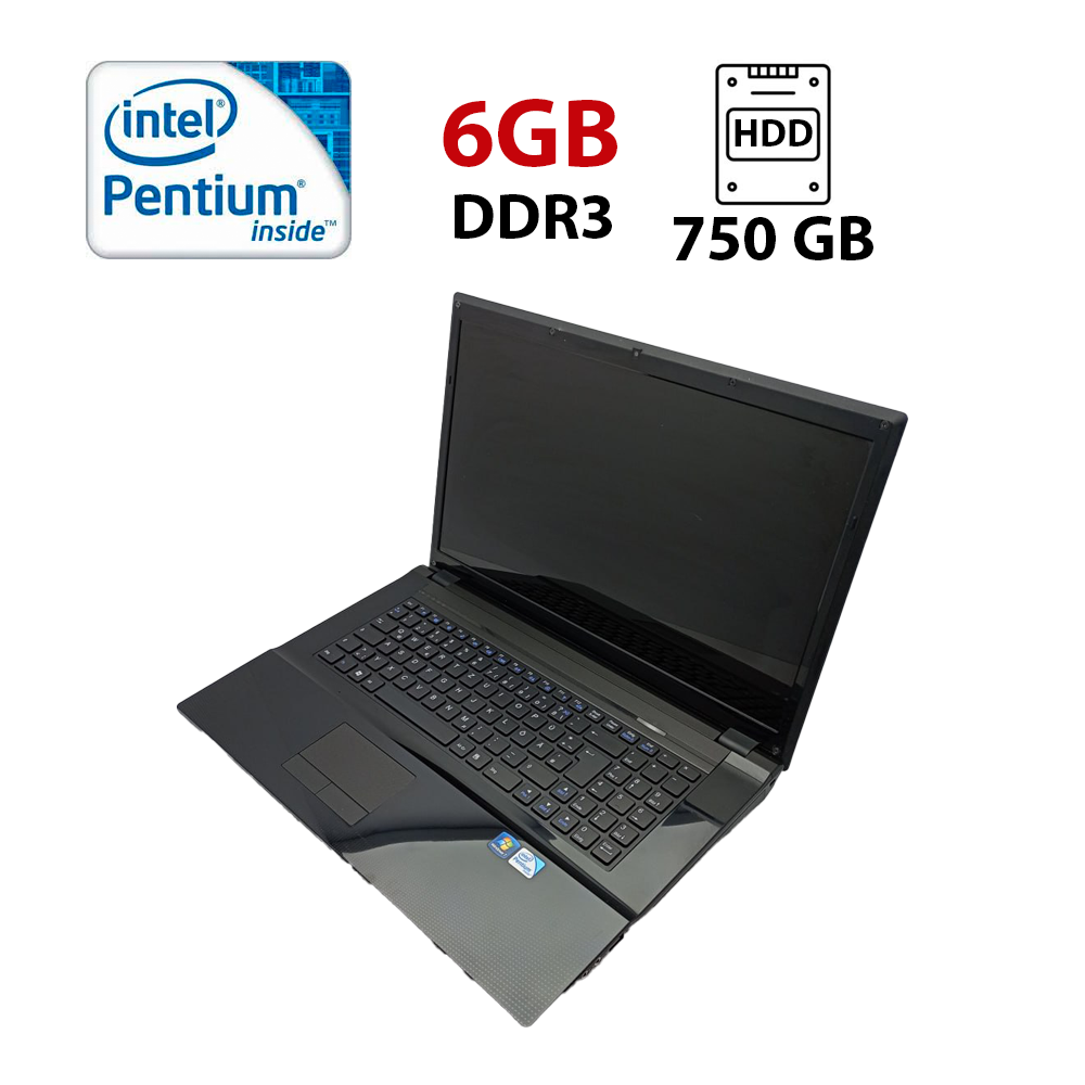 Ноутбук Asus Terra 1748/ 17.3" (1600x900)/ Pentium B950/ 6 GB RAM/ 750 GB HDD/ HD