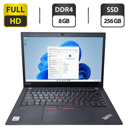 Ультрабук Lenovo ThinkPad T14s Gen 1/ 14" (1920x1080)/ Core i5-10210U/ 8 GB RAM/ 256 GB SSD/ UHD, фото 1
