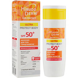 Засіб від засмаги Біокон Hirudo Derm Sun Protect Ultra Protect Body Сонцезахисне молочко для тіла SPF 50+ 150 мл (4820160038554) -