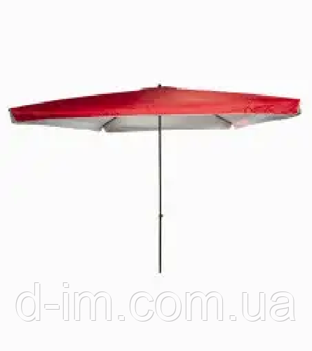 Umbrella 3*3 з клапаном монофонічним червоним