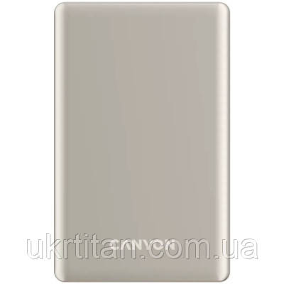 Оригінал! Батарея універсальна Canyon 10000mAh OnPower 510 slim Magsafe PD/20W Beige (CNS-CPB510BE) - Вища Якість!, фото 1