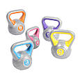 Гиря LiveUp PLASTIC KETTEL BELL, фото 6