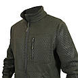 Кофта флісова Kiborg Militex Windblock Tactical Khaki, фото 6