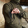 Кофта флісова Kiborg Militex Windblock Tactical Khaki, фото 10