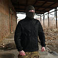Кофта флісова Kiborg Militex Windblock Tactical Black, фото 7