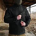Кофта флісова Kiborg Militex Windblock Tactical Black, фото 9