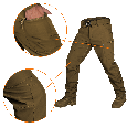 Штани Camotec SoftShell Vent Mesh, фото 6
