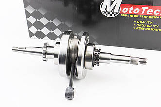 Колінвал для китайського 4Т скутера 139QMB GY6 50/80 WIND ,RACE (16зуб. на шестерні) MotoTech
