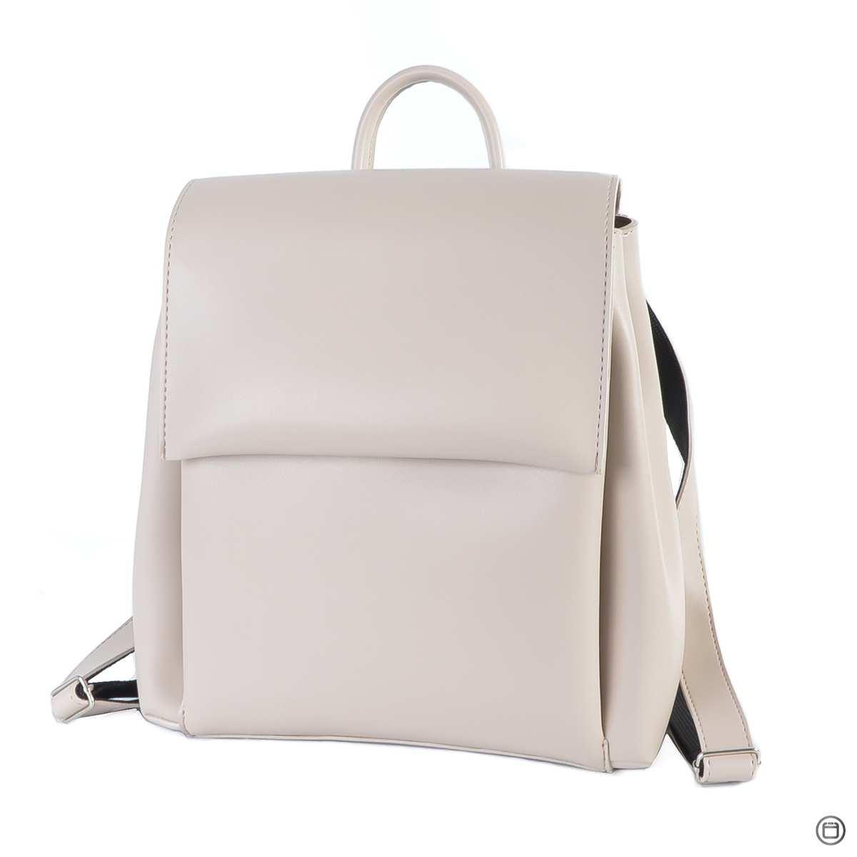 БЕЖ ТАУП — великий, якісний рюкзак з одним відділенням на блискавці, під клапаном (Луцьк, 842) 5012570