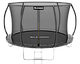 Батут із внутрішньою захисною сіткою 252 см LEOBRO Premium Pro 8FT BLACK, фото 8