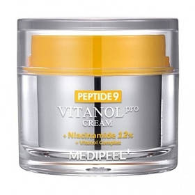 Крем для обличчя з пептидами і комплексом вітанолу Medi-Peel Peptide 9 Vitanol Cream Pro (50 ml)