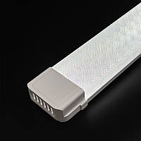 LED світильник лінійний промисловий 100W 10000Лм 1,2м 6500K холодне світло PRISMATIC